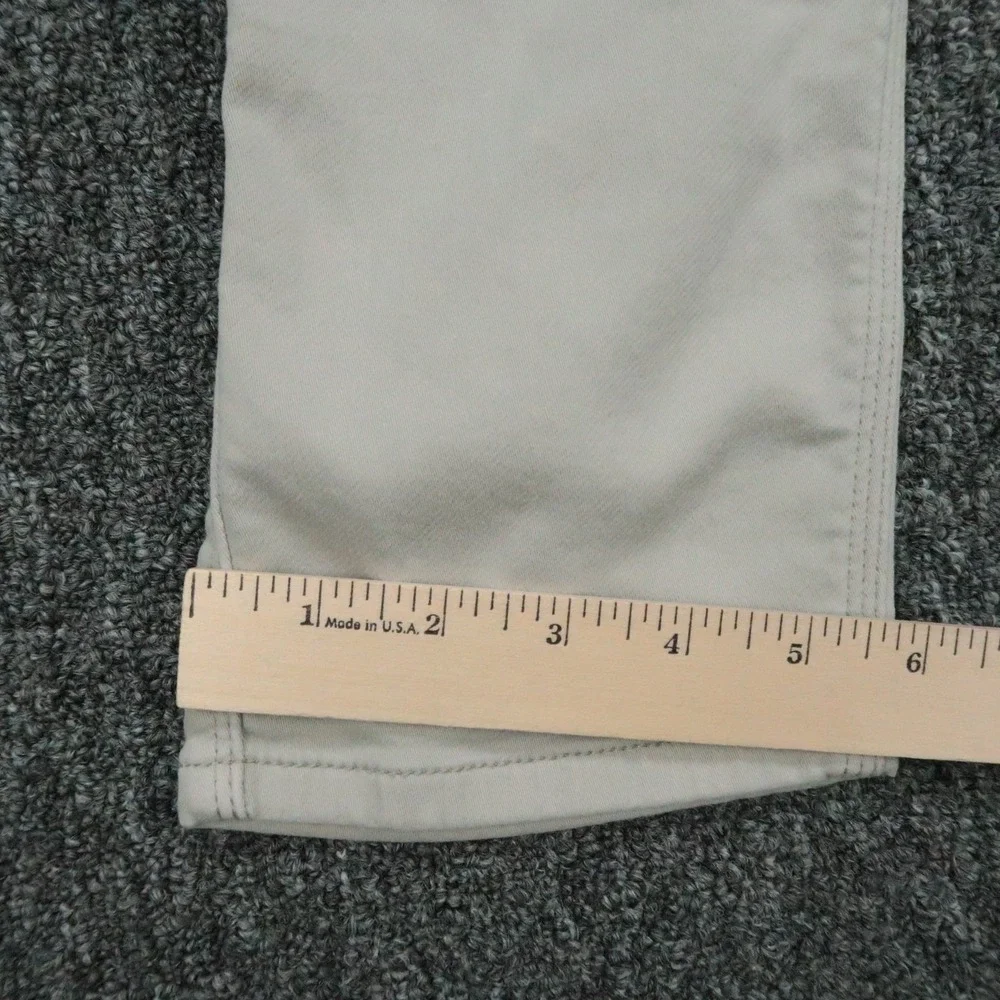 DUER Pants Mens 28x30 Gray No Sweat N2X Slim 5 Pocket Stretch *